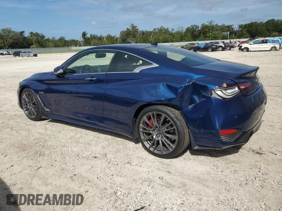 2017 Infiniti Q60 Red Sport 400 с VIN JN1FV7EK1HM611404, выставлен на аукционе Copart как лот 80049904 с пробегом 49 591 миль миль и Списание • Salvage title. История ставок и продаж доступна на DreamBid. Изображение 2.