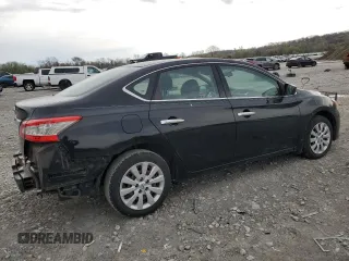 2015 Nissan Sentra SV with VIN 3N1AB7AP4FY331104, listed as a Copart auction lot 52337765 with 145,243 mi miles and Salvage Title. Bid and sale history available at carsss.com. Image 3.