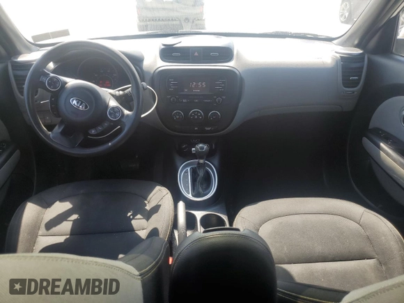 2014 Kia Soul + with VIN KNDJP3A59E7083356, listed as a Copart auction lot 48761685 with 57,386 mi miles and Salvage Title. Bid and sale history available at carsss.com. Image 8.