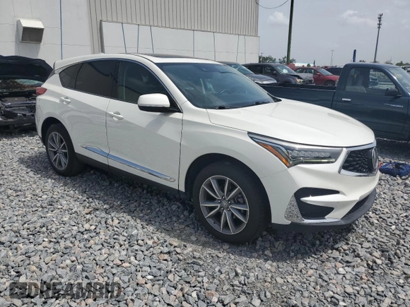 2019 Acura RDX Technology with VIN 5J8TC2H56KL041610, listed as a Copart auction lot 59875065 with 76,940 mi miles and Non repairable. Bid and sale history available at DreamBid. Image 4.