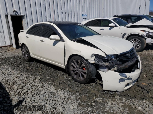 2004 Acura TSX w/Navigation with VIN JH4CL96954C020908, listed as a Copart auction lot 50637385 with 156,674 mi miles and Salvage Title. Bid and sale history available at carsss.com. Image 4.