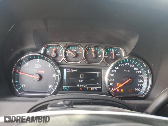 2018 Chevrolet Tahoe LS with VIN 1GNSCAKC9JR201994, listed as a Copart auction lot 53100735 with 182,460 mi miles and Salvage title. Bid and sale history available at DreamBid. Image 9.