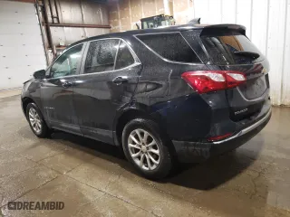 2021 Chevrolet Equinox LT with VIN 2GNAXUEV2M6122360, listed as a Copart auction lot 52100814 with 64,836 mi miles and Salvage Title. Bid and sale history available at carsss.com. Image 2.