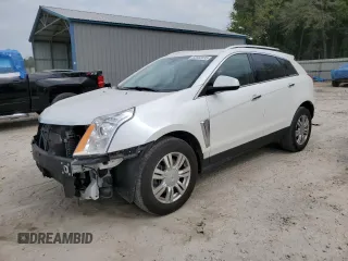 2015 Cadillac SRX Luxury Collection with VIN 3GYFNBE3XFS525489, listed as a Copart auction lot 52982535 with 81,739 mi miles and Salvage Title. Bid and sale history available at carsss.com. Image 1.
