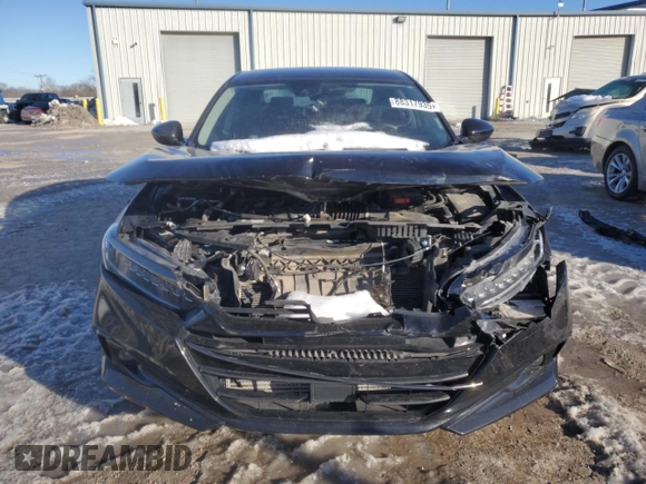 2022 Honda Accord Sedan Sport SE with VIN 1HGCV1F4XNA044816, listed as a Copart auction lot 88317935 with 44,106 mi miles and Salvage Title. Bid and sale history available at carsss.com. Image 5.