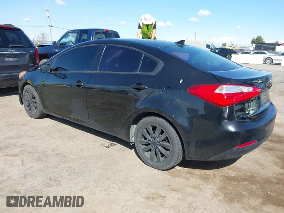 2016 Kia Forte LX with VIN KNAFX4A63G5506920, listed as a IAAI auction lot 41924410 with 120,451 mi miles. Bid and sale history available at carsss.com. Image 3.