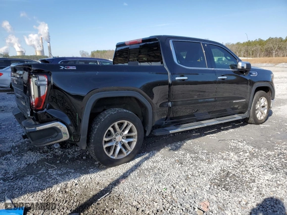 2020 GMC Sierra 1500 SLT with VIN 3GTU9DET0LG290354, listed as a Copart auction lot 85752514 with 127,058 mi miles and Salvage Title. Bid and sale history available at carsss.com. Image 3.