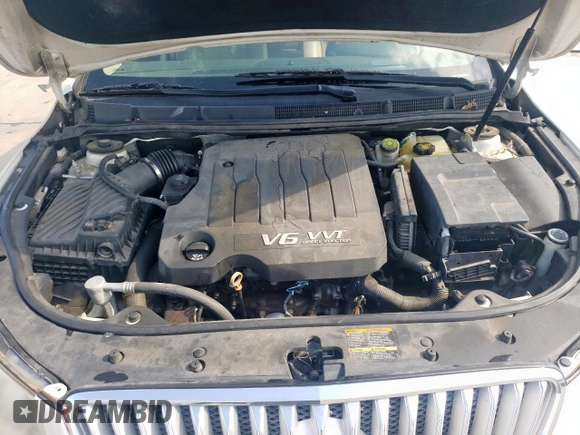 2010 Buick LaCrosse CXL with VIN 1G4GC5EG2AF297291, listed as a Copart auction lot 59738735 with 191,000 mi miles and Salvage title. Bid and sale history available at DreamBid. Image 11.