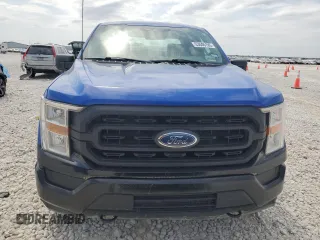 2021 Ford F-150 XL with VIN 1FTEX1EB1MKE59470, listed as a Copart auction lot 53046195 with 108,271 mi miles and Salvage title. Bid and sale history available at DreamBid. Image 5.