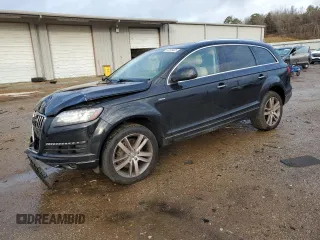2015 Audi Q7 3.0T Premium Plus with VIN WA1LGAFE9FD008563, listed as a Copart auction lot 42809005 with 134,721 mi miles and Salvage Title. Bid and sale history available at carsss.com. Image 1.