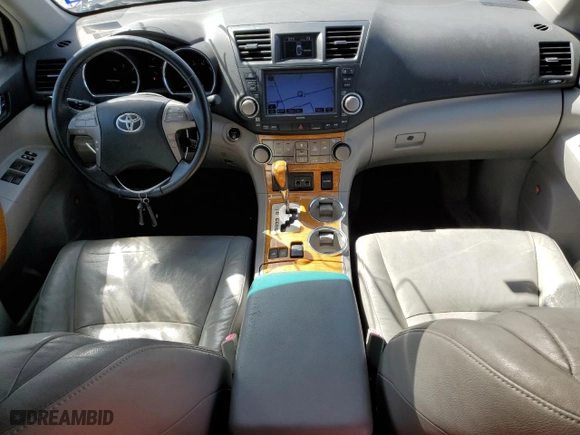 2010 Toyota Highlander Hybrid Limited w/3rd Row with VIN JTEJW3EH0A2045623, listed as a Copart auction lot 46931745 with 110,730 mi miles and Salvage Title. Bid and sale history available at carsss.com. Image 8.