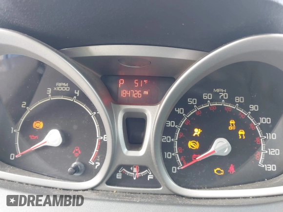 2011 Ford Fiesta SES with VIN 3FADP4FJ5BM232264, listed as a IAAI auction lot 40982622 with 184,726 mi miles. Bid and sale history available at carsss.com. Image 7.