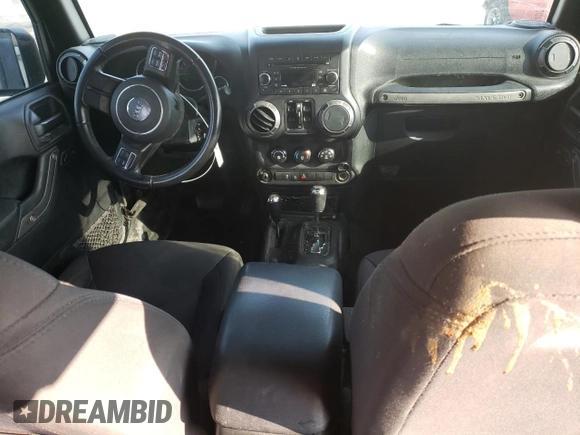 2018 Jeep Wrangler JK Unlimited Sport S with VIN 1C4BJWDG1JL907310, listed as a Copart auction lot 70826504 with 135,413 mi miles and Salvage Title. Bid and sale history available at carsss.com. Image 8.