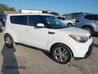 2016 Kia Soul + with VIN KNDJP3A5XG7259303, listed as a IAAI auction lot 42016974 with 93,637 mi miles. Bid and sale history available at carsss.com. Image 1.