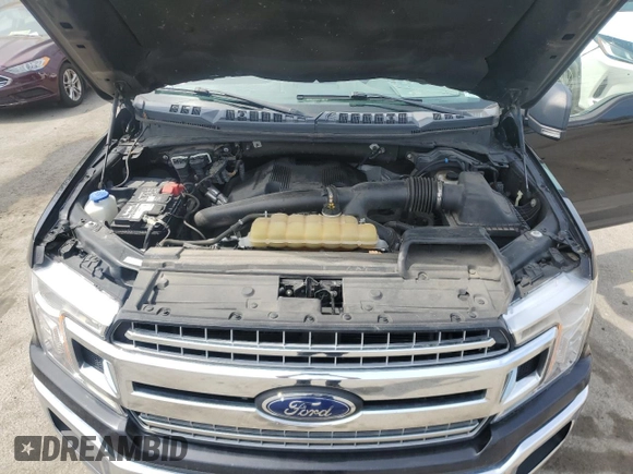 2019 Ford F-150 XL with VIN 1FTFW1E45KKF07123, listed as a Copart auction lot 53638455 with Not Provided miles and Salvage Title. Bid and sale history available at carsss.com. Image 11.