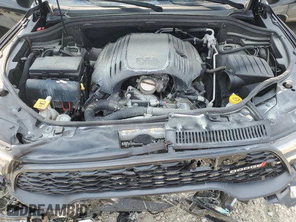 2023 Dodge Durango R/T Plus с VIN 1C4SDHCT4PC687090, выставлен на аукционе Copart как лот 59199625 с пробегом 11 651 миль миль и Списание • Salvage title. История ставок и продаж доступна на DreamBid. Изображение 12.