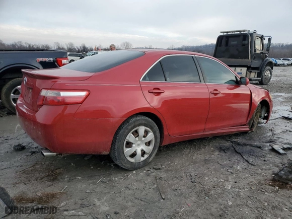 2008 Toyota Camry LE with VIN 4T4BE46KX8R021695, listed as a Copart auction lot 87024724 with 166,855 mi miles and Salvage Title. Bid and sale history available at carsss.com. Image 3.