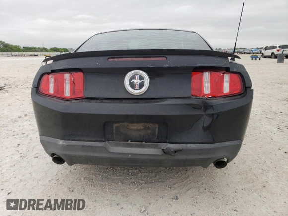 2012 Ford Mustang V6 Premium with VIN 1ZVBP8AM9C5272295, listed as a Copart auction lot 52722335 with 152,716 mi miles and Salvage Title. Bid and sale history available at carsss.com. Image 6.