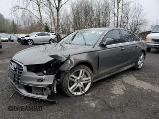 2015 Audi A6 Premium Plus z VIN WAUFGAFC4FN011105, wystawiony jako Copart lot #54361885 z przebiegiem 124 181 mil mil oraz Szkoda całkowita • Salvage title. Historia ofert i sprzedaży dostępna na DreamBid. Obrazek 1.