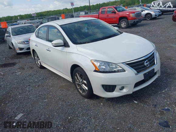 2015 Nissan Sentra SR with VIN 3N1AB7AP5FY236020, listed as a IAAI auction lot 42152649 with 123,042 mi miles and . Bid and sale history available at DreamBid. Image 1.