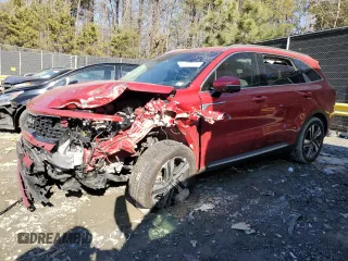 2023 Kia Sorento Hybrid SX Prestige with VIN KNDRKDLG2P5227088, listed as a Copart auction lot 43120475 with 20,970 mi miles and Salvage Title. Bid and sale history available at carsss.com. Image 1.