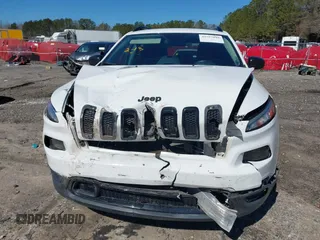 2017 Jeep Cherokee Sport z VIN 1C4PJLAB2HW654617, wystawiony jako IAAI lot #41595886 z przebiegiem 226 290 mil mil oraz . Historia ofert i sprzedaży dostępna na DreamBid. Obrazek 6.