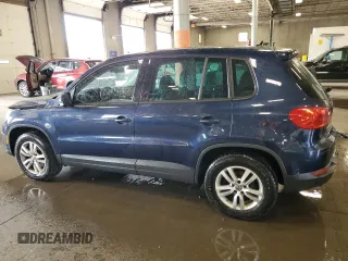 2013 Volkswagen Tiguan SE with VIN WVGBV7AX4DW518545, listed as a Copart auction lot 64585175 with 104,030 mi miles and Salvage title. Bid and sale history available at DreamBid. Image 2.