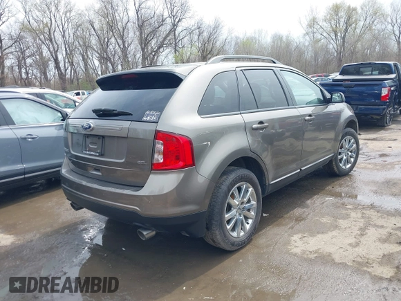 2014 Ford Edge SEL with VIN 2FMDK3JC4EBB64665, listed as a IAAI auction lot 41875360 with 219,540 mi miles. Bid and sale history available at carsss.com. Image 4.