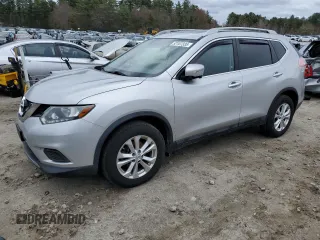 2014 Nissan Rogue SV with VIN 5N1AT2MV5EC873726, listed as a Copart auction lot 52107335 with 0 mi miles and Salvage Title. Bid and sale history available at carsss.com. Image 1.