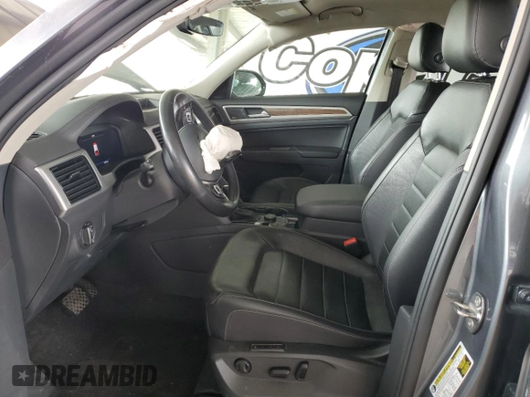 2018 Volkswagen Atlas SEL Premium with VIN 1V2NR2CA7JC576047, listed as a Copart auction lot 55309005 with 137,472 mi miles and Salvage title. Bid and sale history available at DreamBid. Image 7.