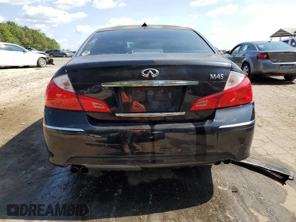 2008 Infiniti M with VIN JNKBY01E98M500804, listed as a Copart auction lot 41509905 with 180,739 mi miles and Non repairable. Bid and sale history available at DreamBid. Image 6.