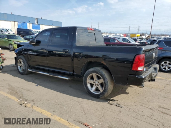 2012 Ram 1500 Sport with VIN 1C6RD7MT3CS309910, listed as a Copart auction lot 79773604 with 166,359 mi miles and Non Repairable. Bid and sale history available at carsss.com. Image 2.