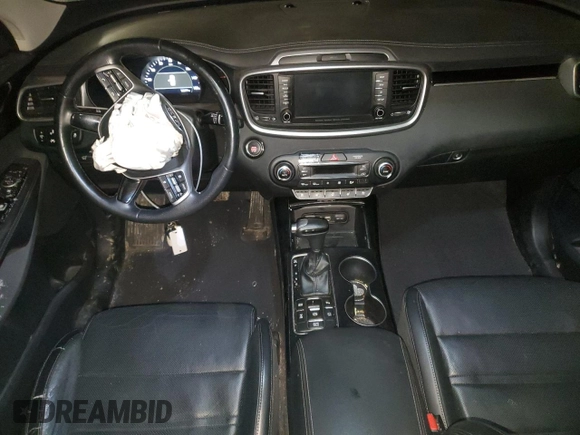 2019 Kia Sorento SX V6 with VIN 5XYPKDA59KG514307, listed as a Copart auction lot 85541144 with 92,677 mi miles and Salvage Title. Bid and sale history available at carsss.com. Image 8.