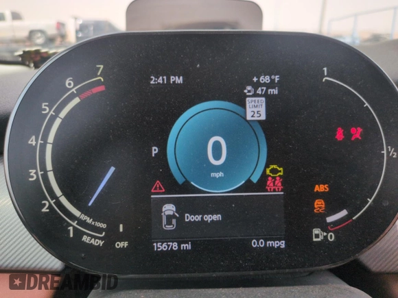 2023 MINI Hardtop Cooper S with VIN WMW53DH03P2T30588, listed as a Copart auction lot 50954405 with 15,678 mi miles and Salvage title. Bid and sale history available at DreamBid. Image 9.