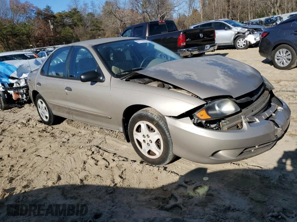 2003 Chevrolet Cavalier LS with VIN 1G1JF52F537235144, listed as a Copart auction lot 81779784 with 148,610 mi miles and Salvage Title. Bid and sale history available at carsss.com. Image 4.