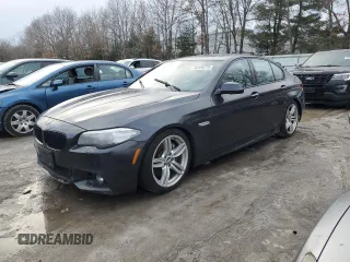 2014 BMW 5 Series 535i xDrive with VIN WBA5B3C5XED535942, listed as a Copart auction lot 46106275 with 183,796 mi miles and Clean Title. Bid and sale history available at carsss.com. Image 1.