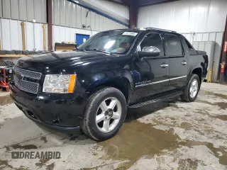 2010 Chevrolet Avalanche LTZ with VIN 3GNVKGE04AG290474, listed as a Copart auction lot 51571895 with 130,497 mi miles and Salvage Title. Bid and sale history available at carsss.com. Image 1.