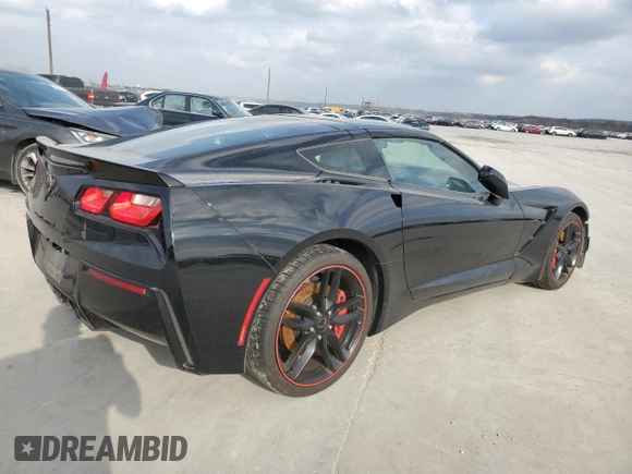 2016 Chevrolet Corvette Z51 3LT z VIN 1G1YM2D7XG5111851, wystawiony jako Copart lot #44197185 z przebiegiem 129 659 mil mil oraz Szkoda całkowita • Salvage title. Historia ofert i sprzedaży dostępna na DreamBid. Obrazek 3.