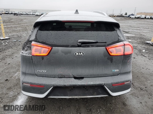 2018 Kia Niro LX with VIN KNDCB3LC7J5202935, listed as a Copart auction lot 88258215 with 200,027 mi miles and Salvage Title. Bid and sale history available at carsss.com. Image 6.