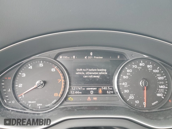 2020 Audi Q5 with VIN WA1ANBFY8L2066765, listed as a Copart auction lot 88794945 with 121,741 mi miles and Salvage title. Bid and sale history available at DreamBid. Image 9.