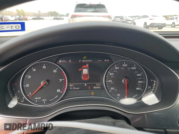 2016 Audi A7 3.0 Premium Plus with VIN WAUWGAFC2GN156855, listed as a Copart auction lot 38144594 with 85,049 mi miles. Bid and sale history available at carsss.com. Image 9.