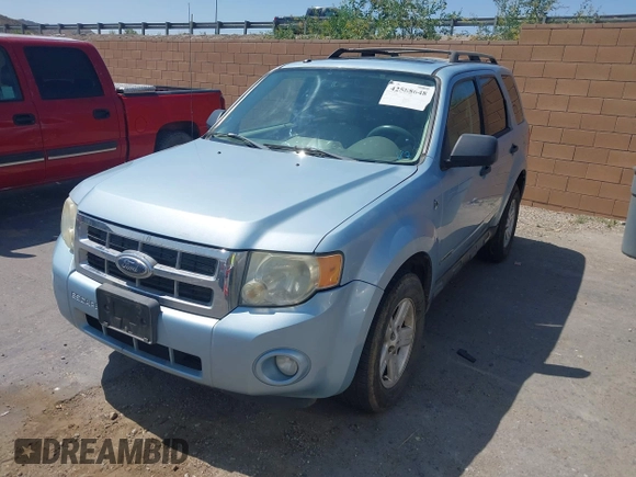 2008 Ford Escape Hybrid with VIN 1FMCU49H58KD57963, listed as a IAAI auction lot 42588648 with 177,409 mi miles and . Bid and sale history available at DreamBid. Image 2.