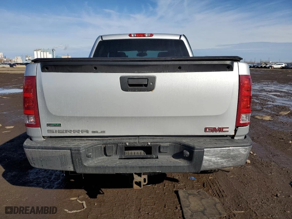 2012 GMC Sierra 1500 SLE with VIN 3GTP2VE70CG180057, listed as a Copart auction lot 46875355 with 185,090 mi miles and Salvage Title. Bid and sale history available at carsss.com. Image 10.