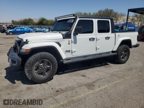 2021 Jeep Gladiator Sport S with VIN 1C6JJTAM4ML553444, listed as a Copart auction lot 60475695 with 40,702 mi miles and Salvage title. Bid and sale history available at DreamBid. Image 1.
