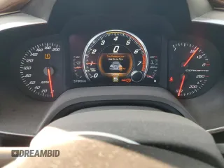 2014 Chevrolet Corvette 3LT with VIN 1G1YE2D72E5108811, listed as a Copart auction lot 74807174 with 57,060 mi miles and Salvage Title. Bid and sale history available at carsss.com. Image 9.