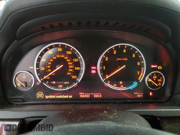 2011 BMW 7 Series with VIN WBAKX6C50BC197118, listed as a Copart auction lot 73686234 with 166,393 mi miles and Clean title. Bid and sale history available at DreamBid. Image 9.