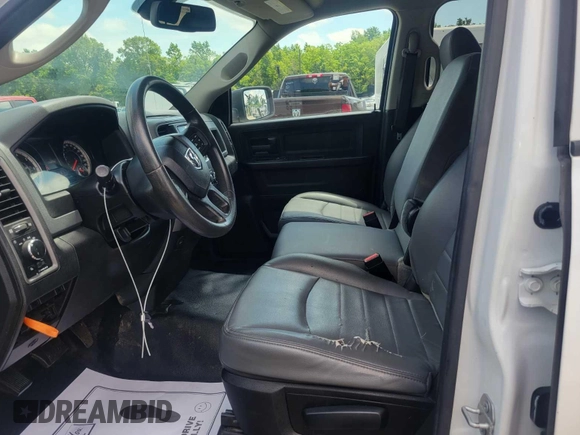 2019 Ram 1500 Tradesman with VIN 1C6RR6FG5KS598380, listed as a IAAI auction lot 42355843 with 176,806 mi miles and . Bid and sale history available at DreamBid. Image 1.