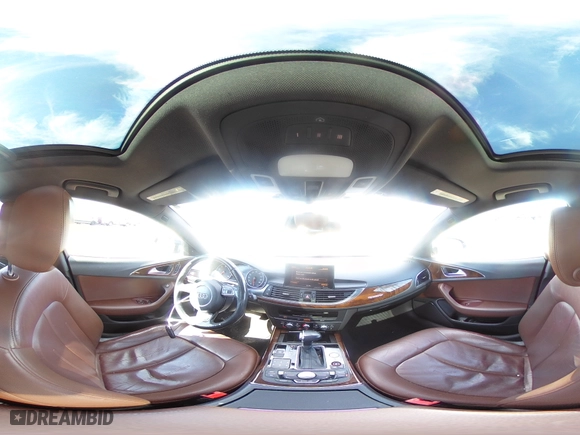 2015 Audi A6 3.0T Premium Plus with VIN WAUFGAFC1FN013233, listed as a Copart auction lot 46112515 with 136,415 mi miles and Salvage Title. Bid and sale history available at carsss.com. Image 13.