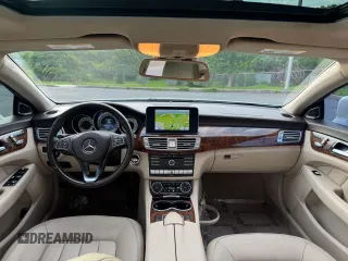 2015 Mercedes-Benz CLS 400 with VIN WDDLJ6HB3FA134089, listed as a Copart auction lot 57528665 with 107,996 mi miles and Clean title. Bid and sale history available at DreamBid. Image 9.
