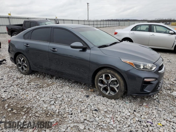 2021 Kia Forte LXS с VIN 3KPF24AD0ME358256, выставлен на аукционе Copart как лот 48696315 с пробегом 46 753 миль миль и Списание • Salvage title. История ставок и продаж доступна на DreamBid. Изображение 4.